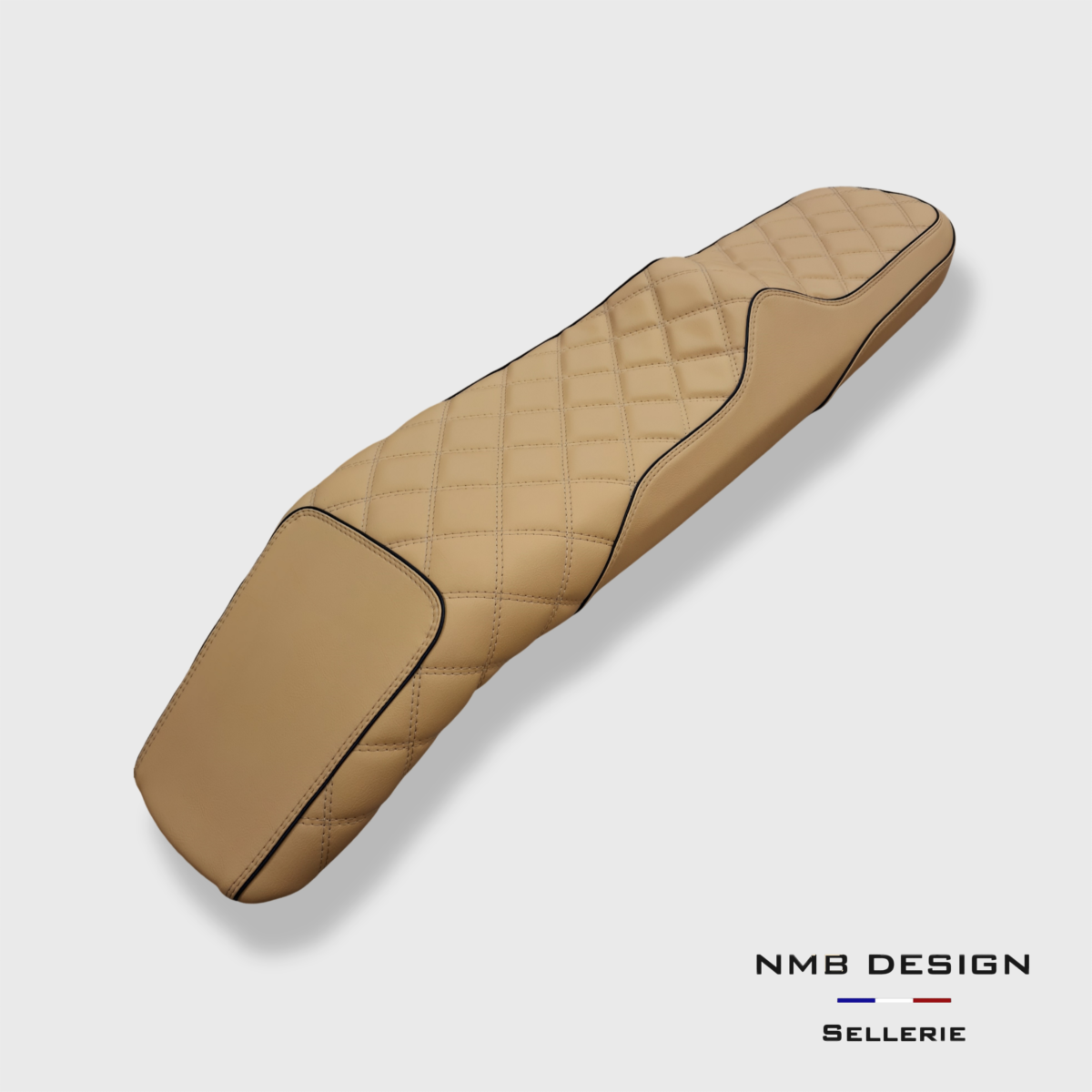 Housse de selle BMW CE-04 Carré Beige