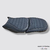 Housse de selle BMW GS Adventure 1200/1250 Entrelacé 3 Grise