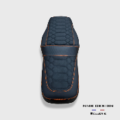 Housse de selle et mousse confort BMW CE-04 Nid D'abeille