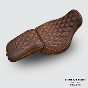 Housse de selle Design Diamant Harley Davidson Fat Boy