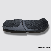 Selle BMW GS 1300 Adventure Nid D'abeille Daim Noir