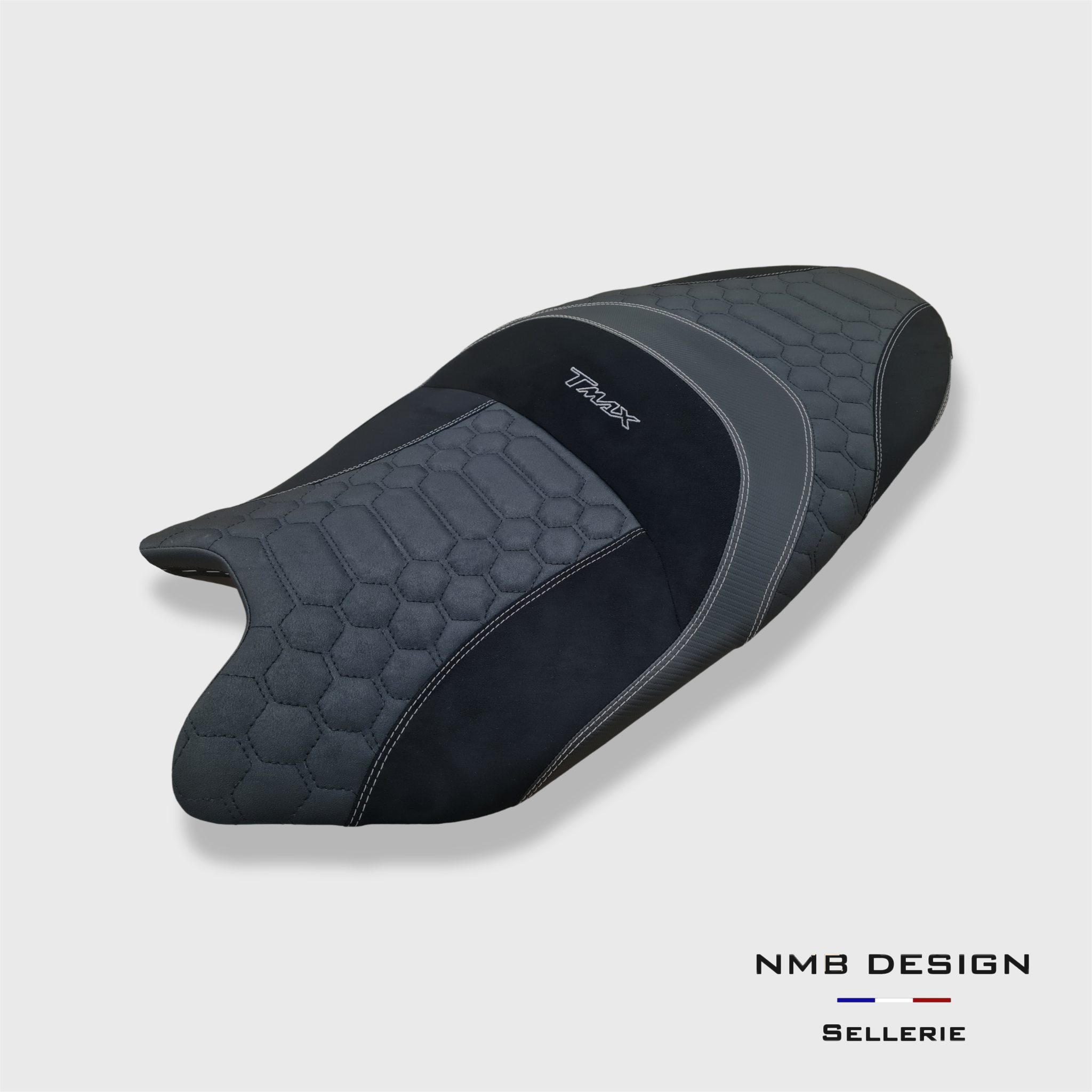 Housse de selle Yamaha T-MAX SX/DX Design Luxe Nid d'abeille 2