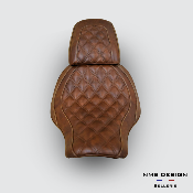 Housse de selle Design Diamant Harley Davidson Fat Boy