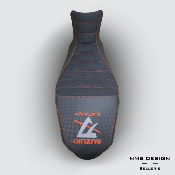 Housse de selle NCD Suzuki Katana broderie