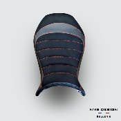 Housse de selle Luxury entrelacé Ducati Diavel