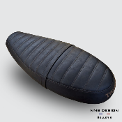 Housse de selle Dark Mocca Mat-Hor-Ds Triumph T100-T120