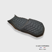 Housse de selle BMW GS 1200/1250 Nid d'abeille 2 Sable