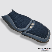 Housse de selle BMW GS Adventure 1200/1250 Nid D'abeille Luxe Gold