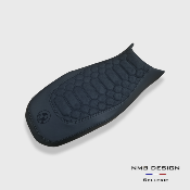 Housse de selle BMW GS Rallye 1200/1250 Nid D'abeille 2 Noir
