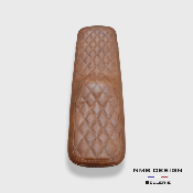 Housse de selle BMW CE-04 Losange Cognac