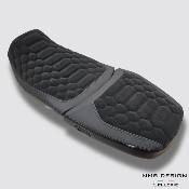 Selle BMW GS 1300 Adventure Nid D'abeille Daim Noir