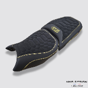 Selle BMW GS Adventure 1200/1250 Nid d'abeille Daim