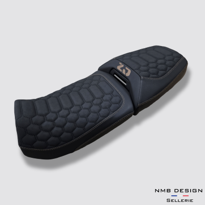 Selle BMW GS 1300 Adventure Nid D'abeille Nubuck Bronze