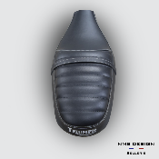 Housse de selle Classique Mat-Pass-Hor-Ss Triumph Street Twin