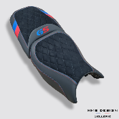 Housse de selle BMW GS Adventure 1200/1250 Luxe Losange 1