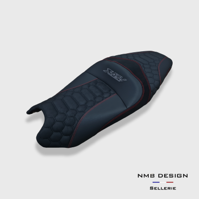 Housse de selle Honda X-ADV 750 Design 1 Luxe Nid d'abeille