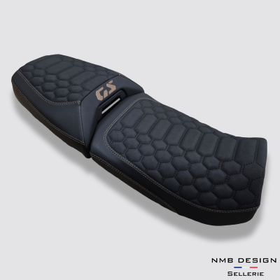 Selle BMW GS 1300 Adventure Nid D'abeille Nubuck Bronze