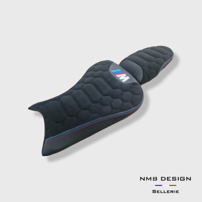 Selle BMW S-M 1000 R-RR Nid D'abeille Daim 