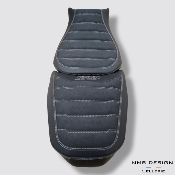 Housse de selle BMW GS Adventure 1200/1250 Entrelacé 3 Grise