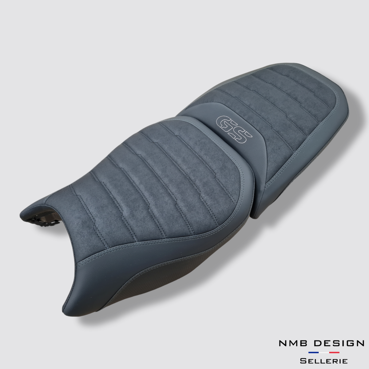 Housse de selle BMW GS Adventure 1200/1250 Entrelacé 2 Graphite