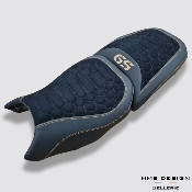 Housse de selle BMW GS Adventure 1200/1250 Nid D'abeille Luxe Gold