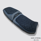 Selle BMW GS 1300 Adventure Nid D'abeille Noir Intense Bleu