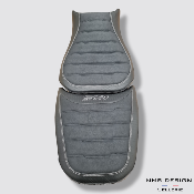 Housse de selle BMW GS Adventure 1200/1250 Entrelacé 3 Grise