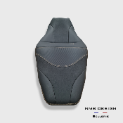 Housse de selle honda forza 750 nubuck como carbon ar fds