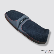 Selle BMW GS 1300 Adventure Nid D'abeille Noir Intense Rouge