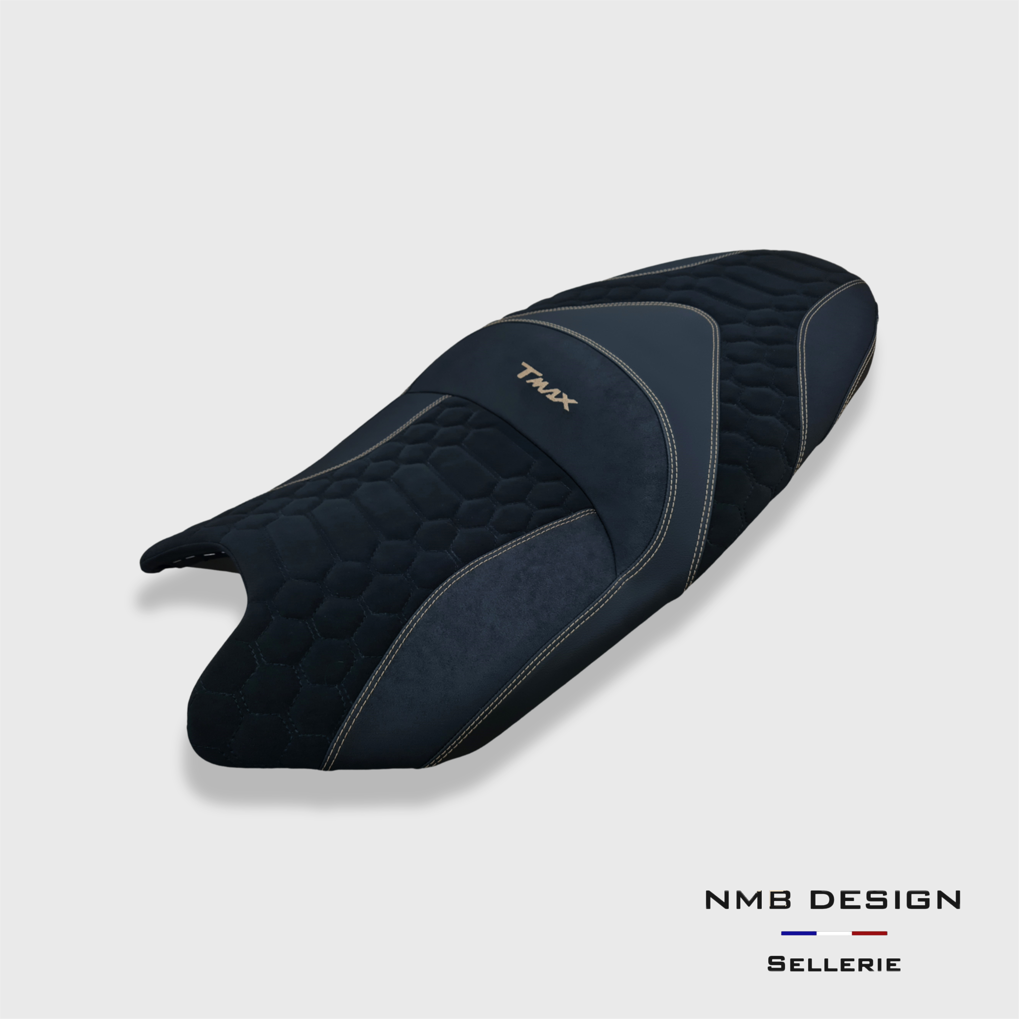 Housse de selle Yamaha T-MAX SX/DX Design Luxe Nid d'abeille 1