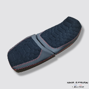 Selle BMW GS 1300 Adventure Nid D'abeille Noir Intense Rouge