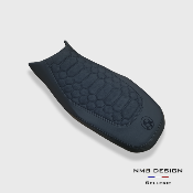 Housse de selle BMW GS Rallye 1200/1250 Nid D'abeille 2 Noir