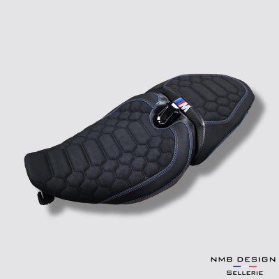 Selle BMW R1300R Design Nid d'abeille Nubuck