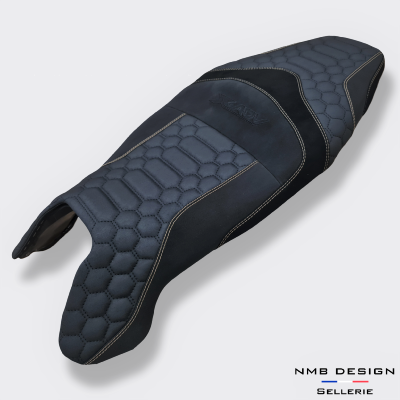 Housse de selle Honda X-ADV 700 Design 1 Luxe Nid d'abeille 