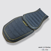 Housse de selle BMW GS Adventure 1200/1250 Entrelacé 3 Jaune