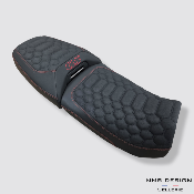 Selle BMW GS 1300 Adventure Nid D'abeille Nubuck Rouge