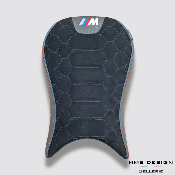 Housse de selle BMW S1000R / RR / M1000R / RR Design Luxe Nid D'abeille
