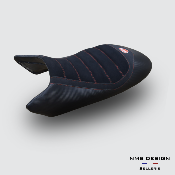 Housse de selle Luxury Entrelacé Ducati Monster