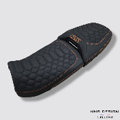 Selle BMW GS 1300 Adventure Nid D'abeille Nubuck Orange
