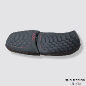 Selle BMW GS 1300 Adventure Nid D'abeille Nubuck Rouge