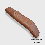 Housse de selle BMW CE-04 Losange Cognac