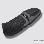 Selle BMW GS 1300 Adventure Nid D'abeille Daim Noir