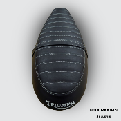 Housse de selle Dark Antracite Triumph T100-T120