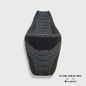 Housse de selle honda forza 750 nubuck daim alc nid
