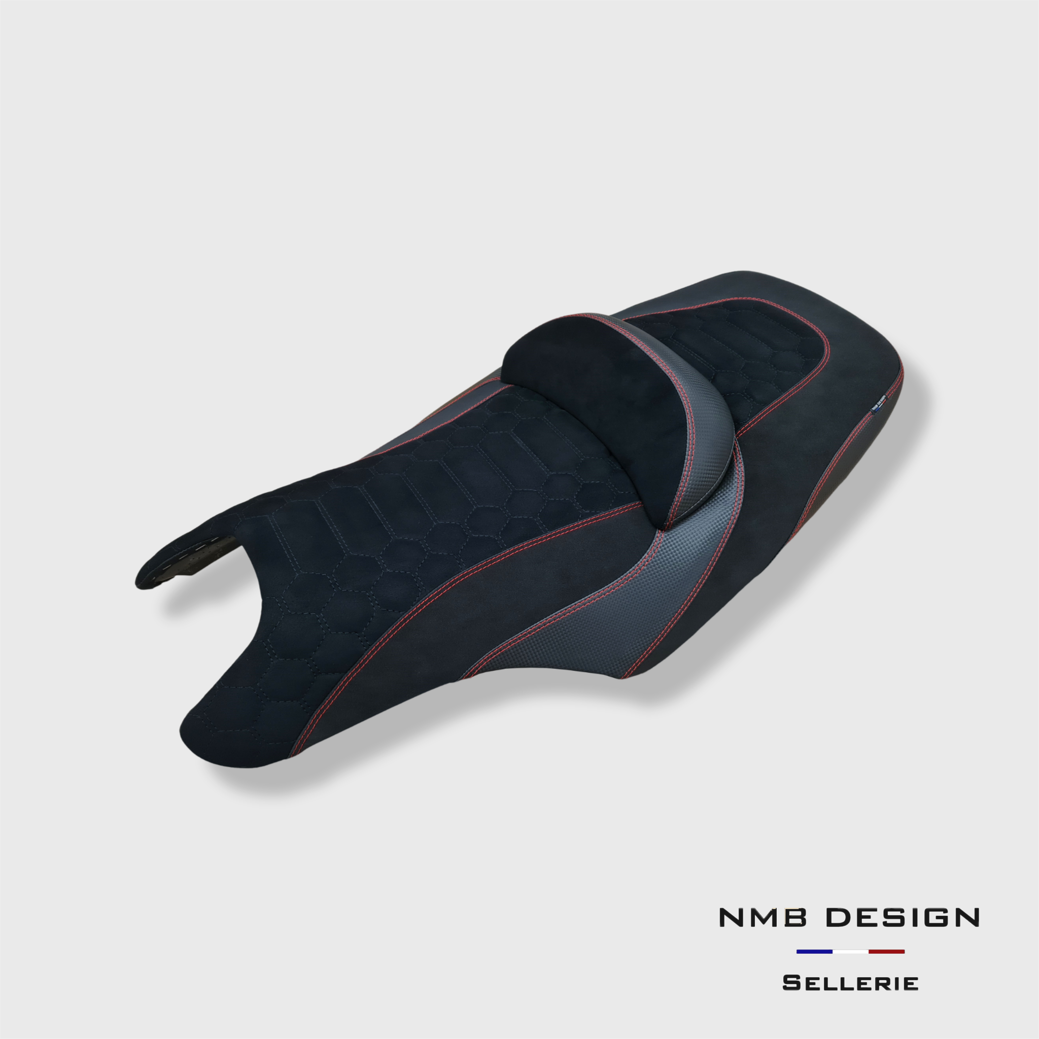 Housse de selle Yamaha T-MAX 500/530 Design 1 Luxe Nid d'abeille