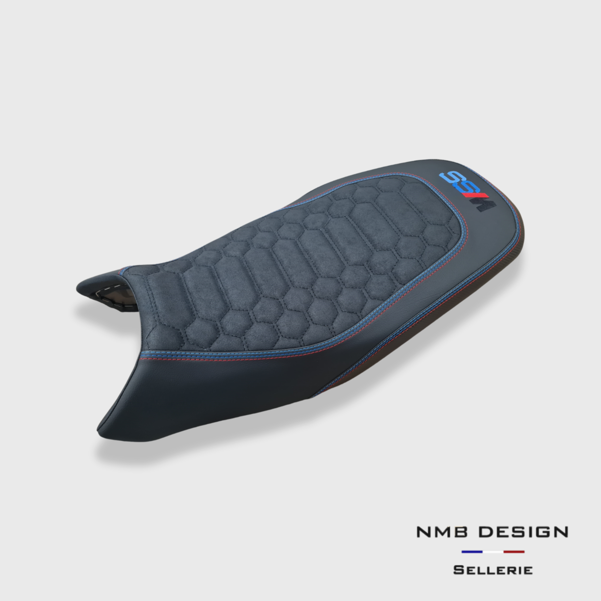 Housse de selle BMW GS Rallye 1200/1250 Nid D'abeille Triples coutures