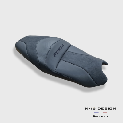 Housse de selle honda forza 750 nubuck como carbon ar fds